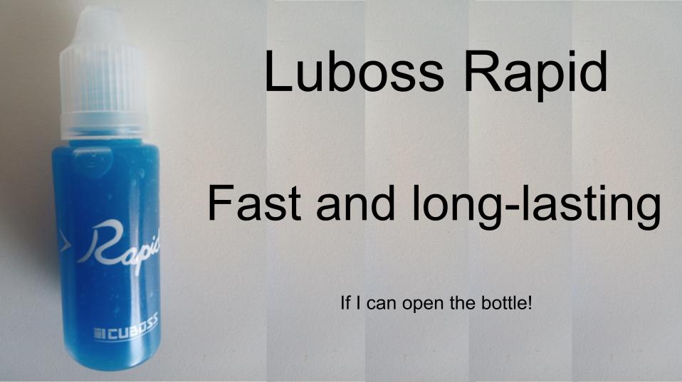 Luboss Rapid unbottling | better than DNM-37?