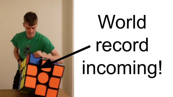 I broke another speedcubing world record!