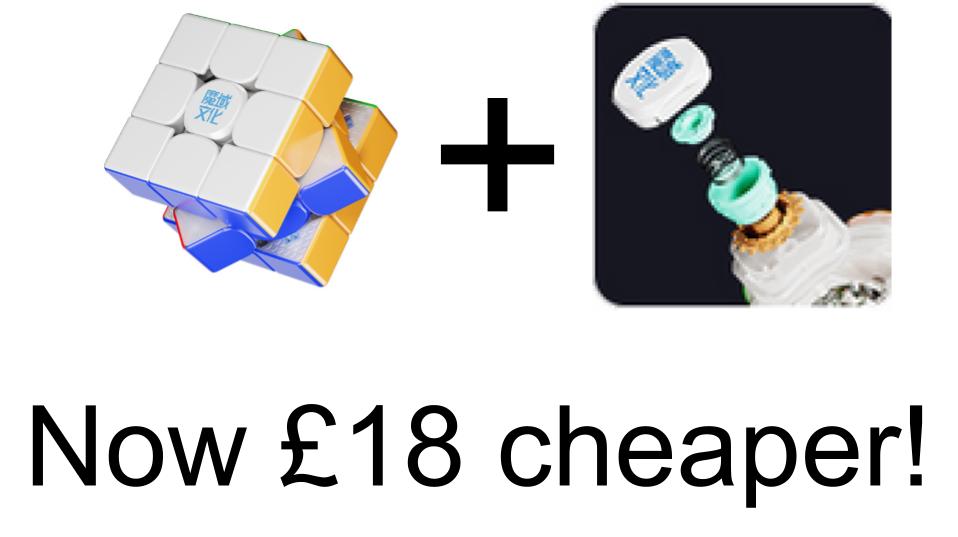 Spring makes it £18 cheaper? (MoYu Super WeiLong V2 Spring Unboxing)