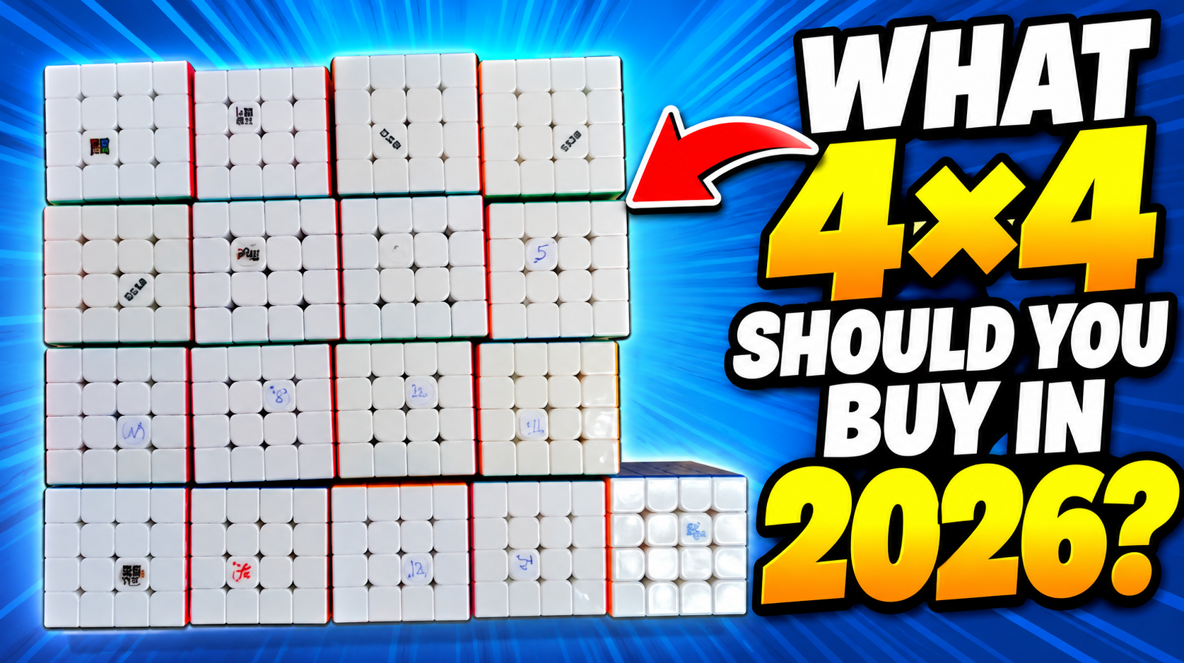 Best 4×4 Speedcubes in 2026 – Budget to Flagship Comparison