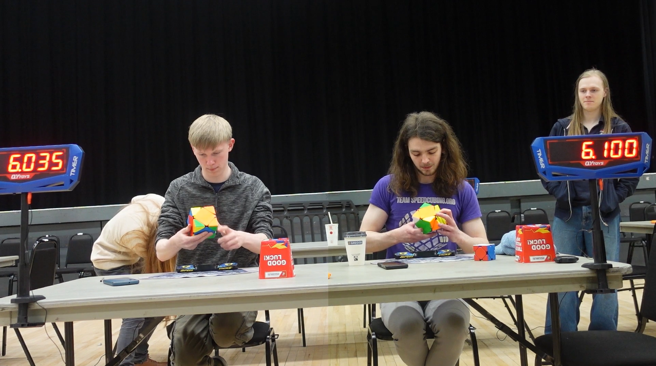 Harry Owen Vs Matthew Stephenson (Giant skewb head-to-head)