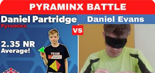 Pyraminx Battle With The National Record Holder Daniel Partridge