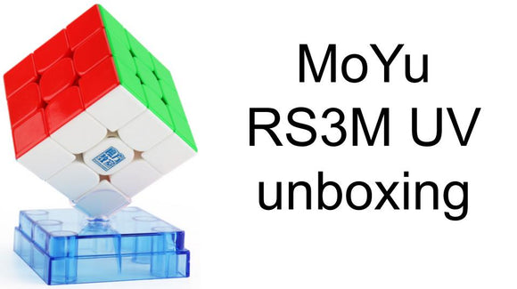 MoYu RS3M UV Coated unboxing