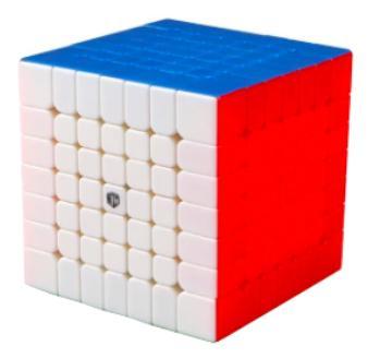 The 7x7x7 is the biggest cube in official World Cube Association competitions and is a good challenge for cubers bored of the smaller cubes. Browse our range of 7x7x7s at low prices.