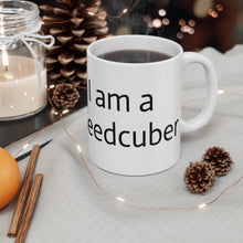 I am a speedcuber 11oz White Mug