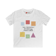 I definitely need all these cubes! Kids T-shirt