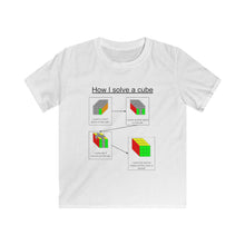 How I solve a cube (Roux version) Kids T-shirt