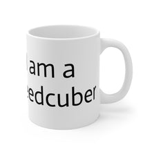 I am a speedcuber 11oz White Mug