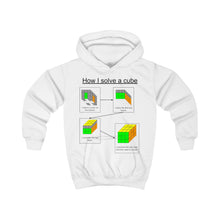 How I solve a cube (CFOP method) Kids Hoodie