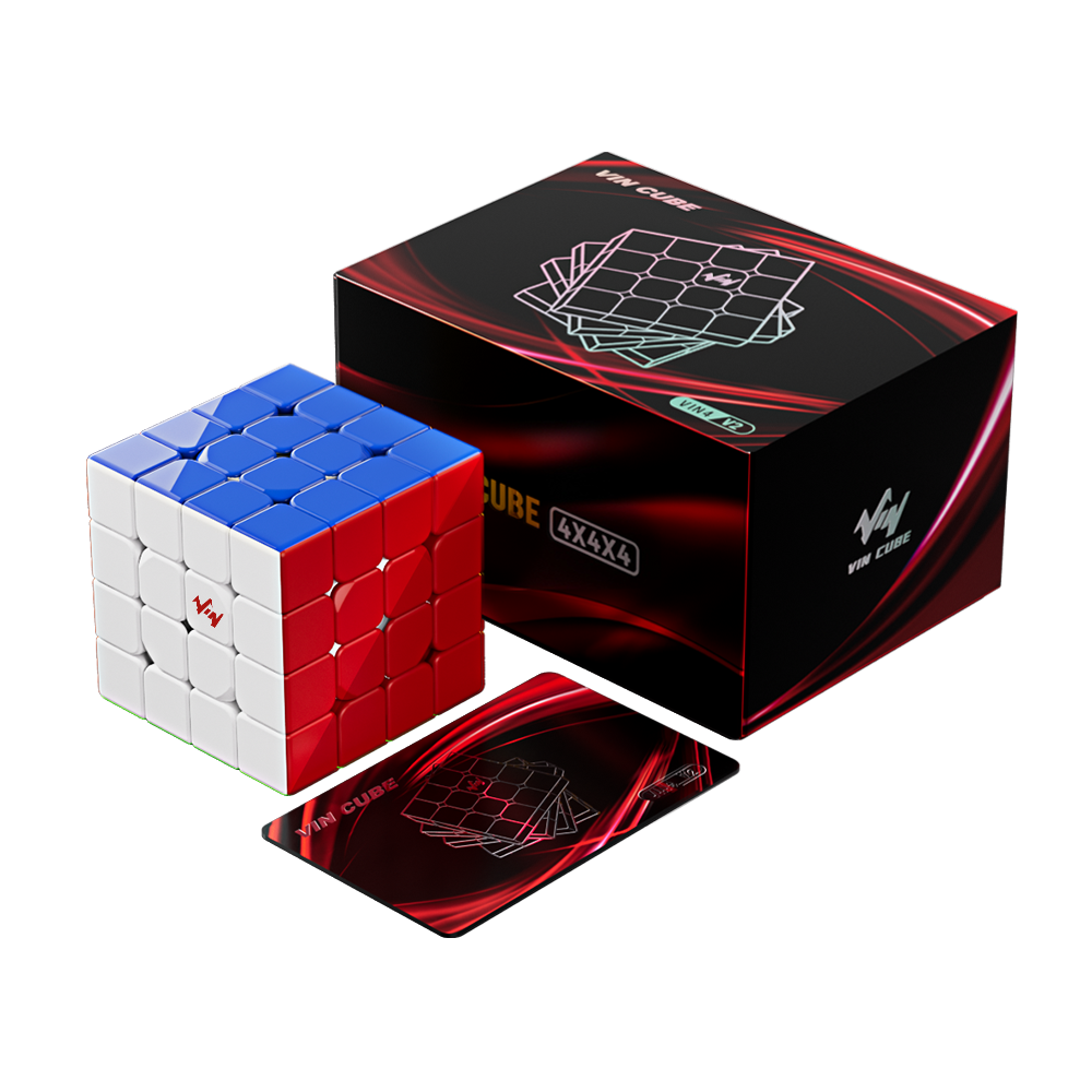 Vin 4x4 V2 (Surge) UV coated magnetic speedcube from speedcubing.org