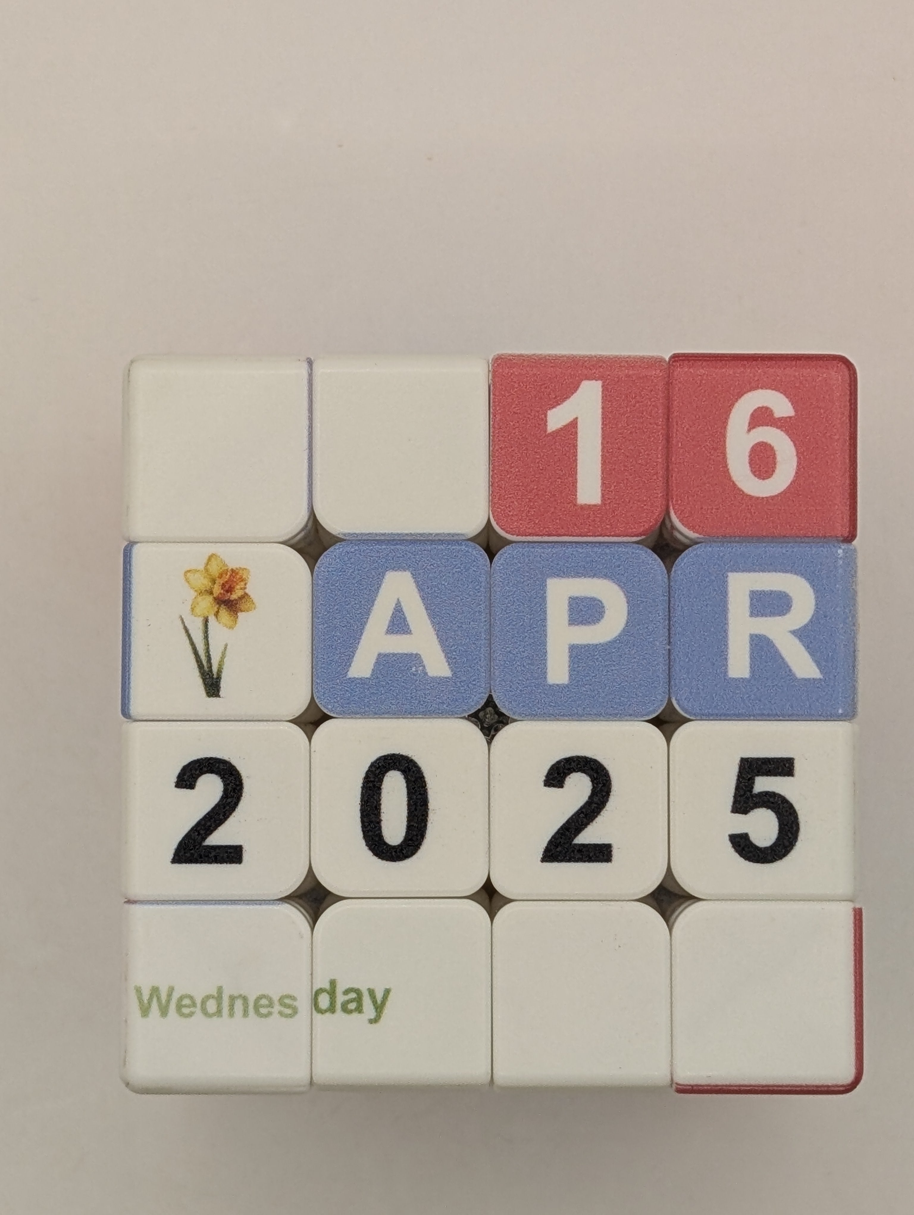Daniel's 4x4 Calendar Cube from speedcubing.org (UK STOCK)