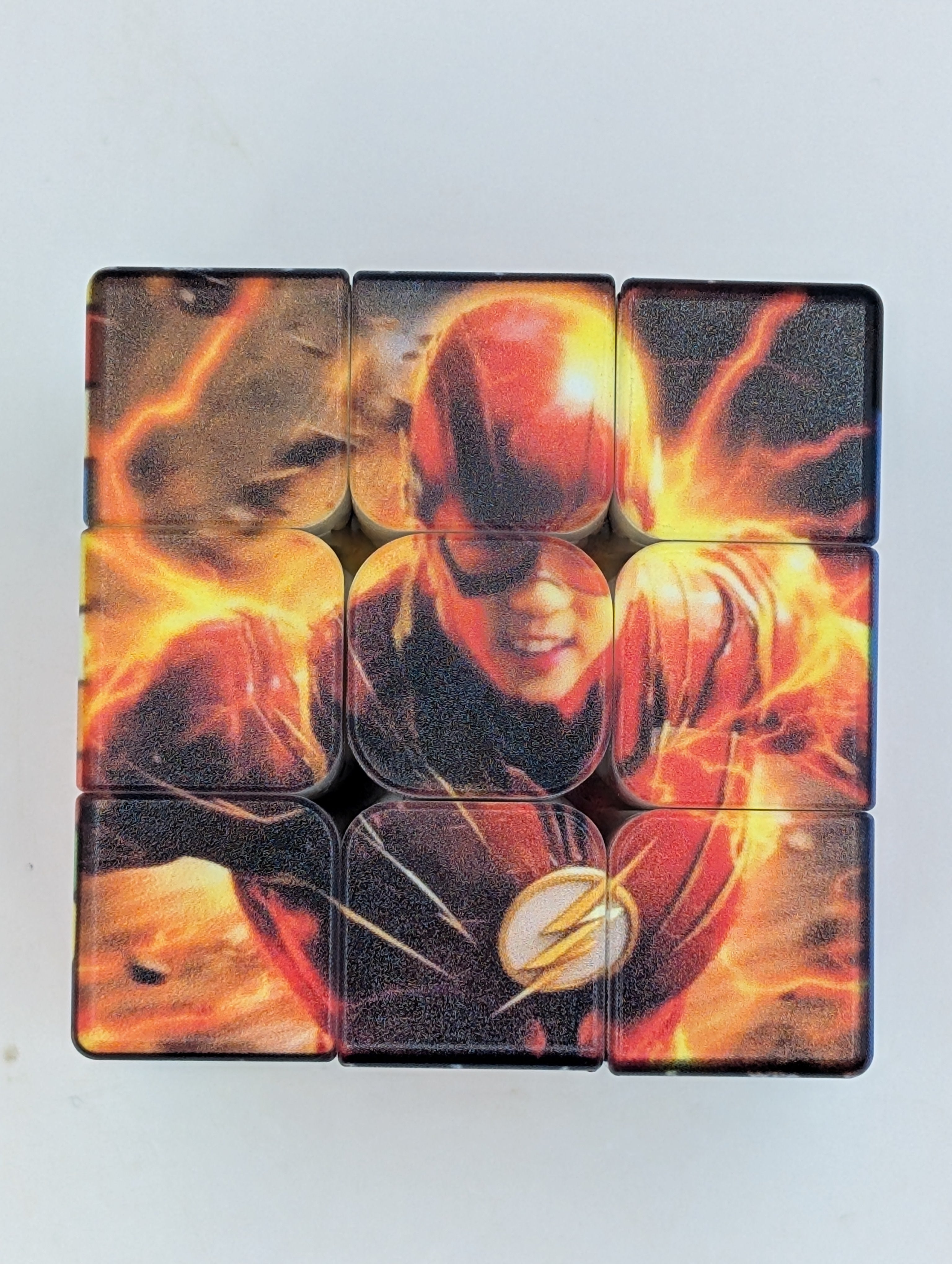 YiHeng Wang 'no flash' meme cube