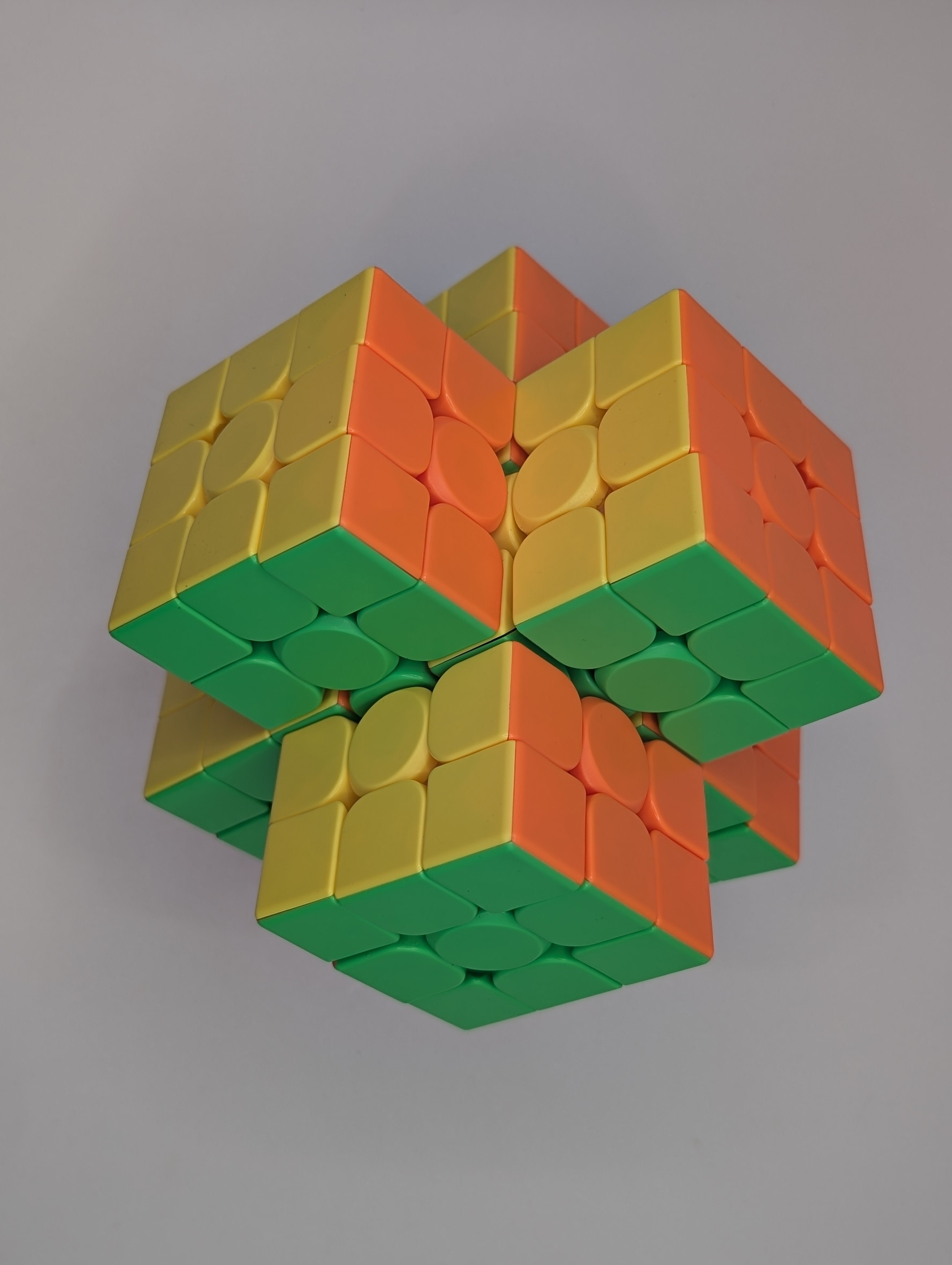 Daniel's Sextuple Cube - Pointless Fused 6-Cube Puzzle