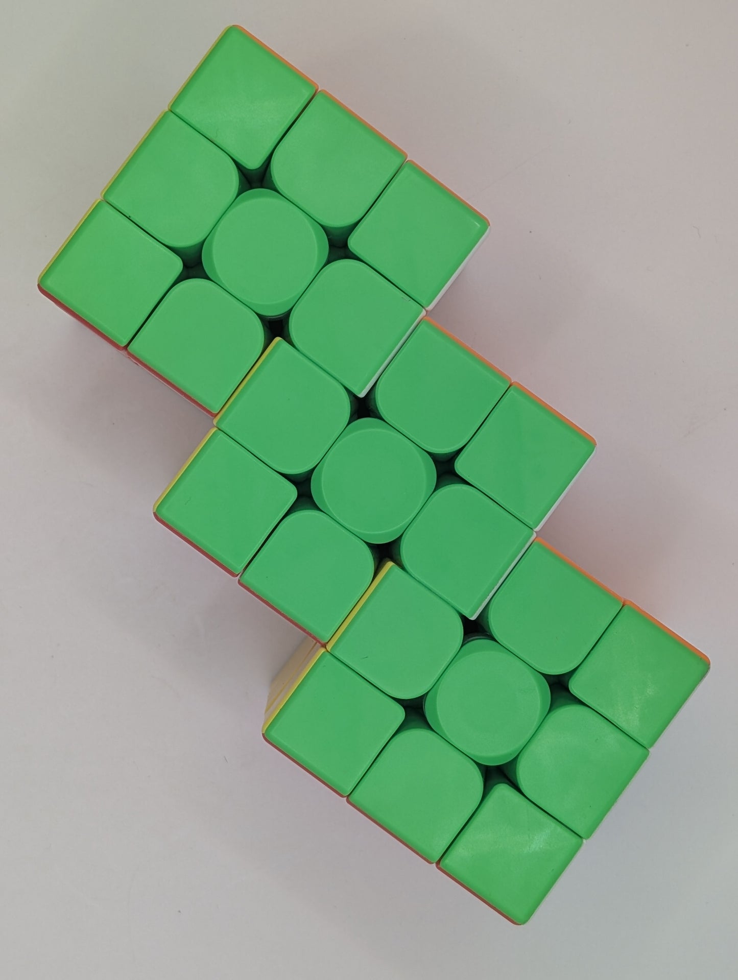 Triple Cube V2 - Fused Puzzle Cube | speedcubing.org (UK STOCK)