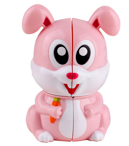 YuXin Rabbit 2x2x2 cube (Pink) puzzle toy UK STOCK | speedcubing.org