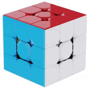 YuXin Black Kylin Hollow 3x3 cube from speedcubing.org