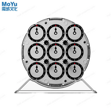 MoYu WeiLong Clock (Magnetic) — Obsidian Black