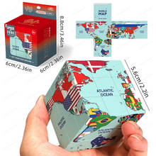 Ziina Star Flag World Map 3x3