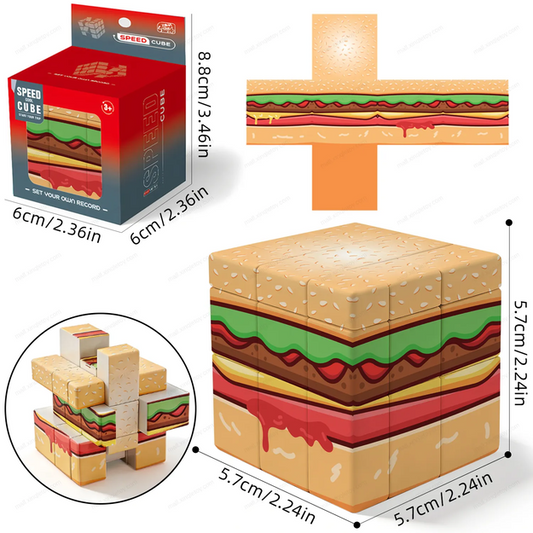 Ziina Hamburger Mirror Cube from speedcubing.org (UK STOCK)