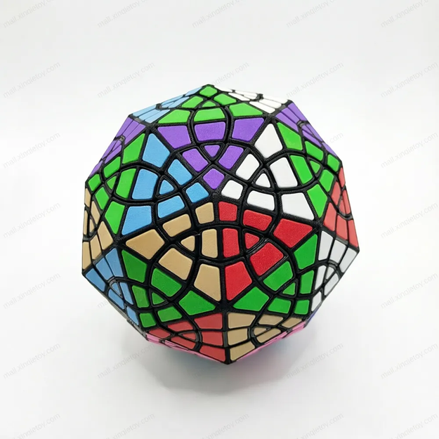 ZEPuzzles Hexecontaminx — 60-Sided Dodecahedron Twisty Puzzle | speedcubing.org