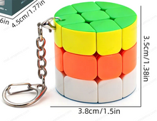 Ziina Star Cylinder 3x3 Keychain