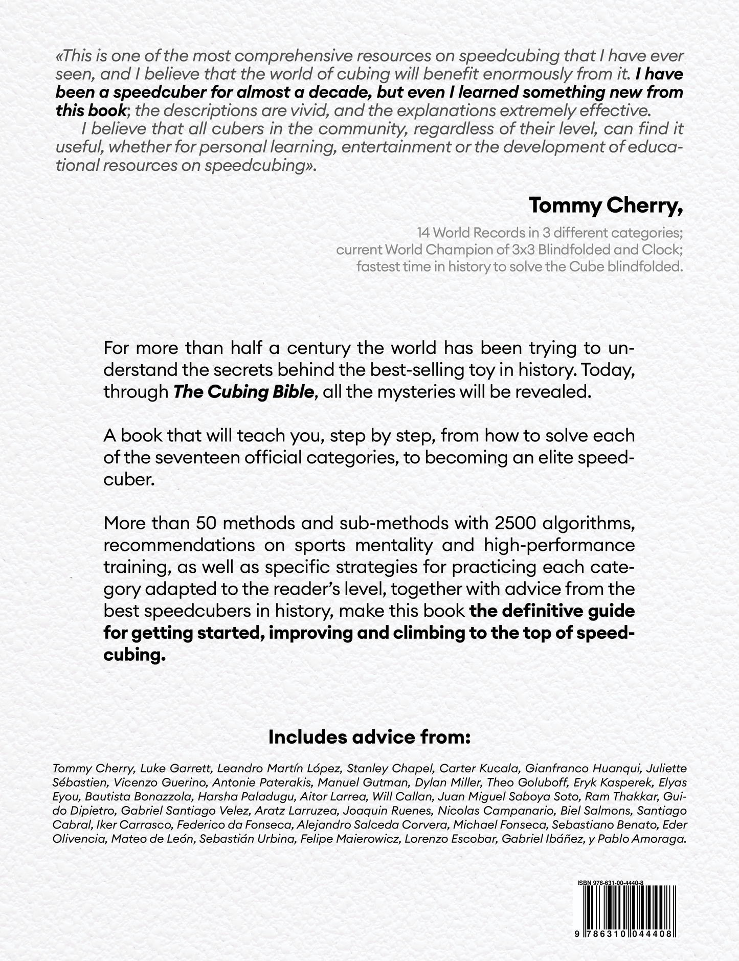 The Cubing Bible: The definitive guide to Speedcubing (From 0 to 100 in every Category)