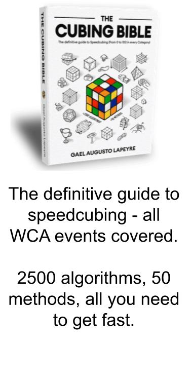The Cubing Bible: The definitive guide to Speedcubing (From 0 to 100 in every Category)
