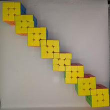Daniel's 3x3 Octuple Cube V1 - Eight Connected Speedcubes | speedcubing.org
