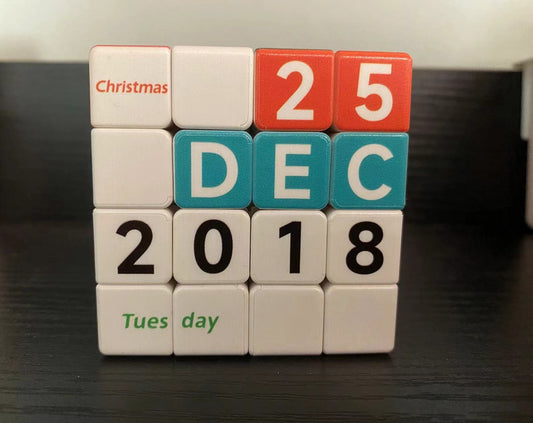 Ziina Star Calendar 4x4 cube