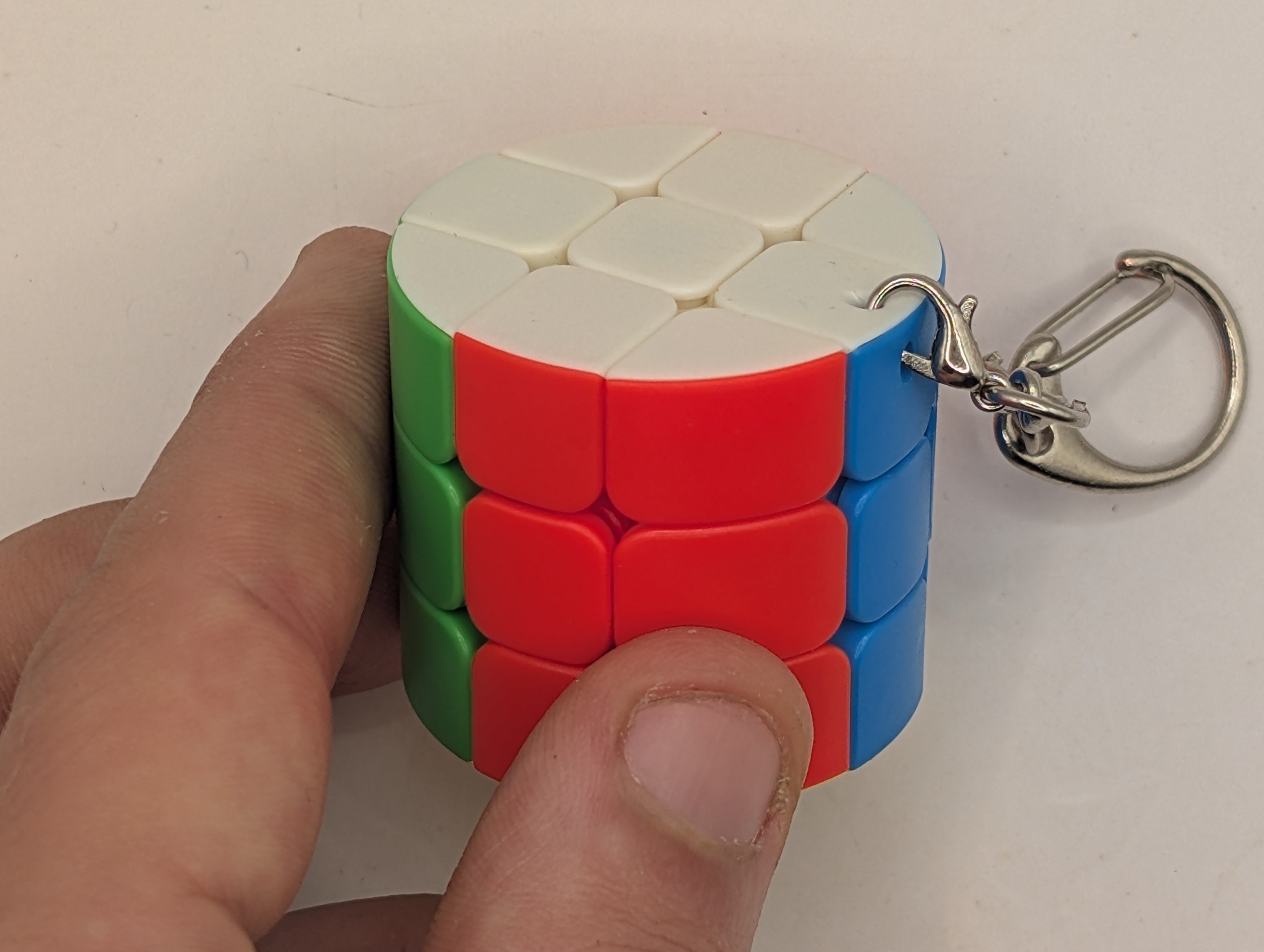 Ziina Star Barrel Cube Keychain | Shape-Mod Puzzle Keyring | speedcubing.org