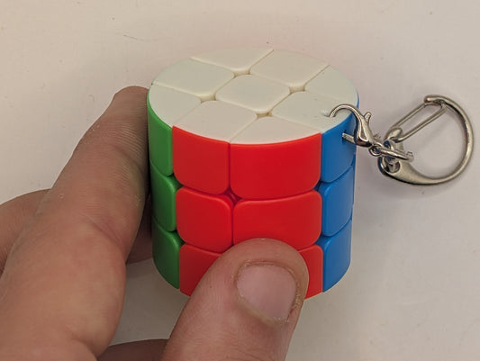 Ziina Star Barrel Cube Keychain | Shape-Mod Puzzle Keyring | speedcubing.org