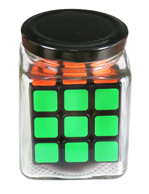 Cube in a jar from speedcubing.org