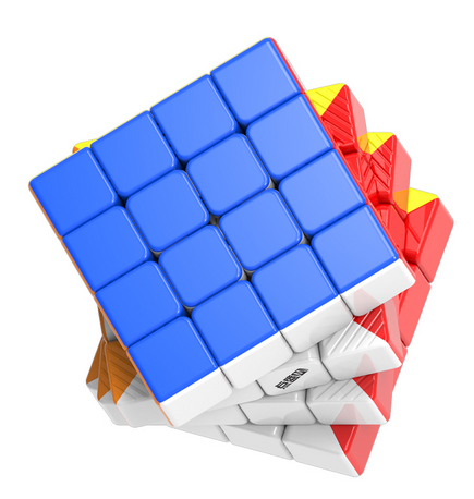 DianSheng 4x4 UV Coated magnetic speedcube - fast shipping from the UK
