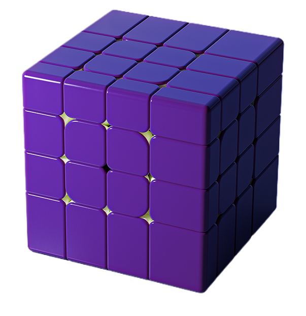 DianSheng 4x4 Mirror (ball-core) (Purple) - speedcubing.org (UK STOCK)