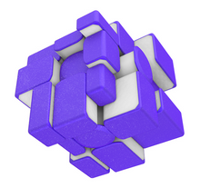 Galaxy Cluster Mirror 3x3 M Purple Magnetic Cube UK STOCK speedcubing.org