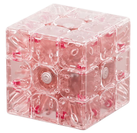YJ MGC Beta 3x3 maglev Ball Core UV cube Sakura Pink limited edition