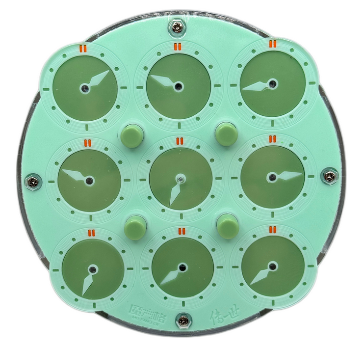 QiYi Magnetic Clock Green (Limited edition) UK STOCK - speedcubing.org