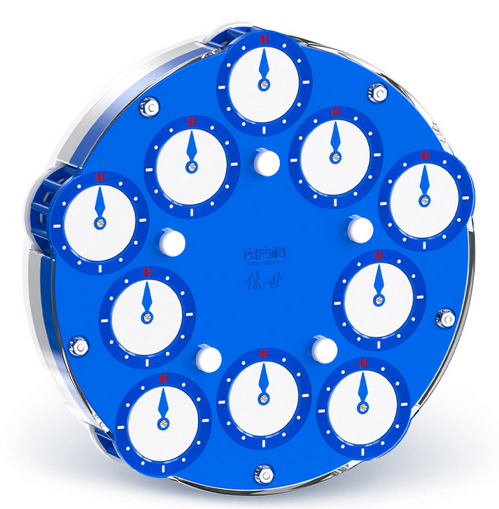 QiYi Pentagram Clock (5 Pin) Blue from speedcubing.org (UK STOCK)