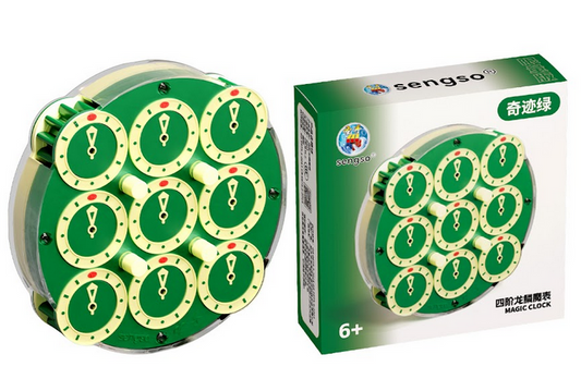 ShengShou Magnetic Clock V2 Green Limited Edition from speedcubing.org…