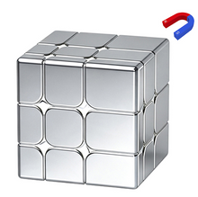 ShengShou Metallic Mirror Cube M – Magnetic Silver speedcubing.org UK
