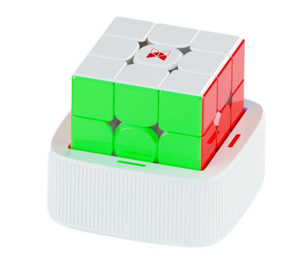 QiYi Tornado V4M Ai Smart Cube [UV coated + Charging Basement]