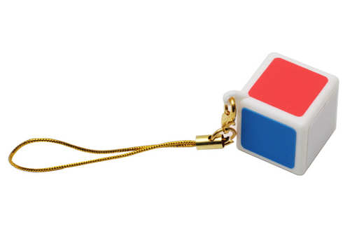 ZCube 1x1x1 Keychain cube (white) puzzle toy UK STOCK |speedcubing.org