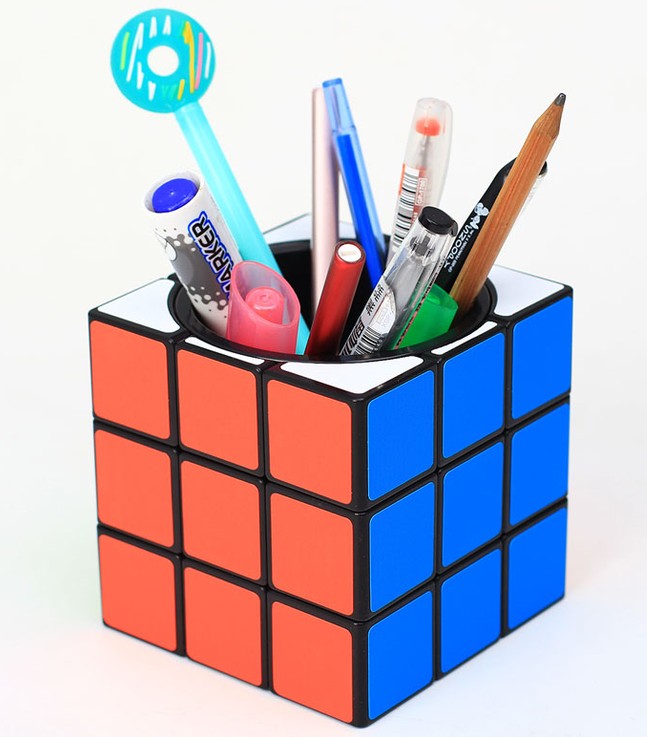 ZCube Pen Holder Cube