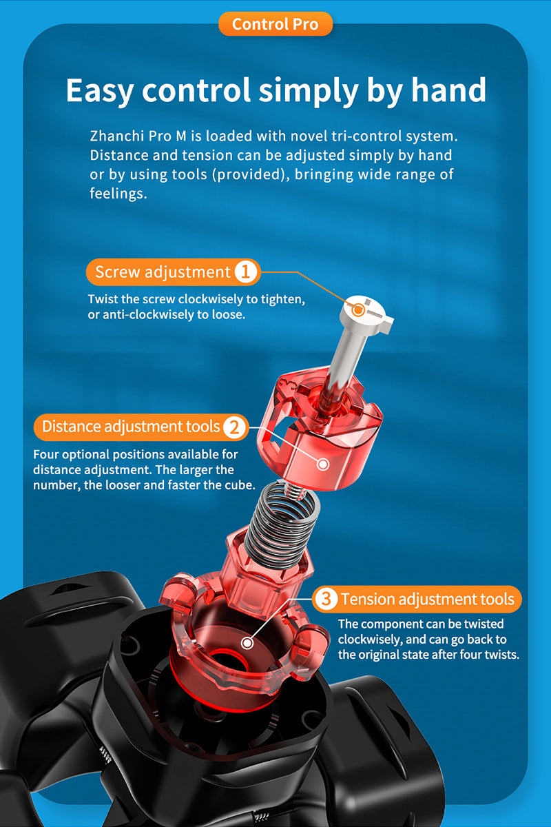DaYan Zhanchi Pro M 3x3x3 magnetic speedcube UK STOCK | speedcubing.or…