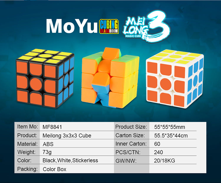 MoYu Mofang Jiaoshi Meilong 3x3x3-3x3x3-speedcubing.org | UK cube store