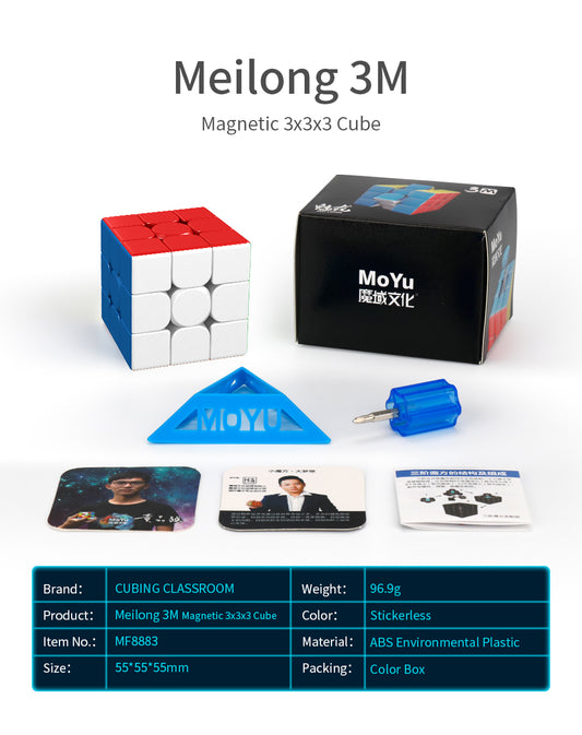 MoYu Meilong 3x3x3 M-3x3x3-speedcubing.org | UK cube store