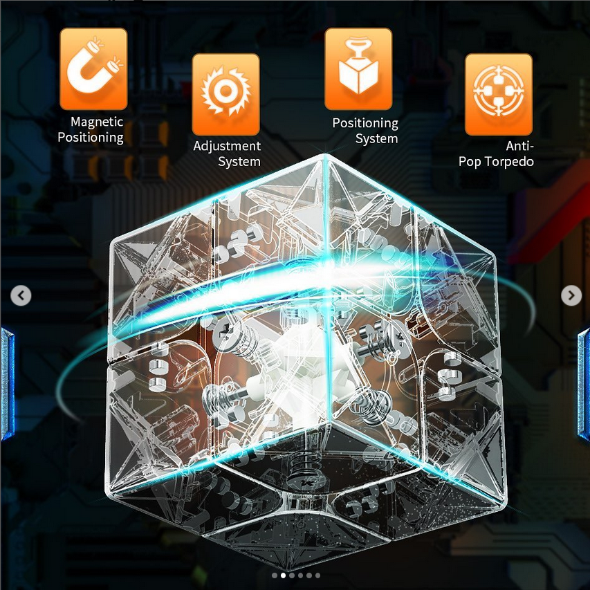 MoYu RS2M Evolution magnetic 2x2x2 speedcube UK STOCK |speedcubing.org