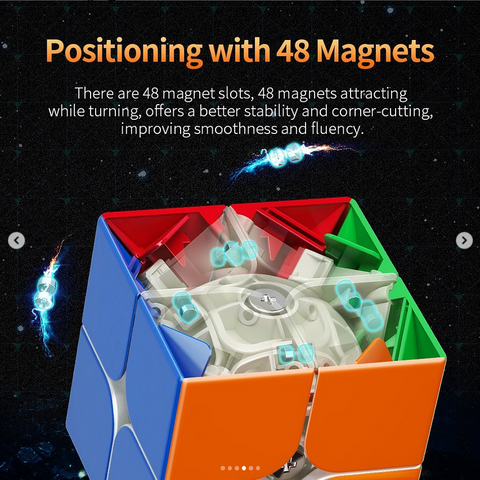MoYu RS2M Evolution magnetic 2x2x2 speedcube UK STOCK |speedcubing.org