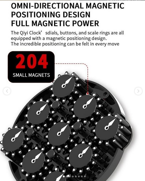 Image of QiYi Clock, expected to be an excellent clock, just £24 from speedcubing.org