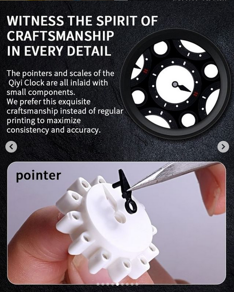 Image of QiYi Clock, expected to be an excellent clock, just £24 from speedcubing.org